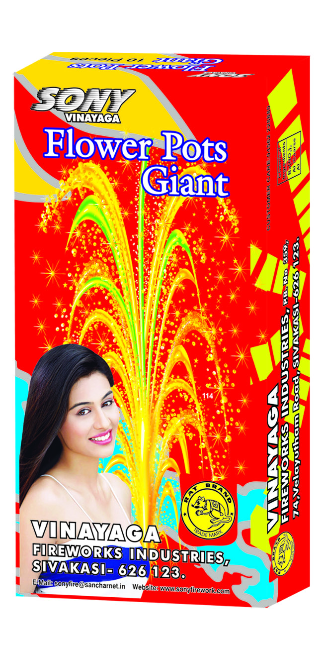 Flowerpots Giant (1 Box)