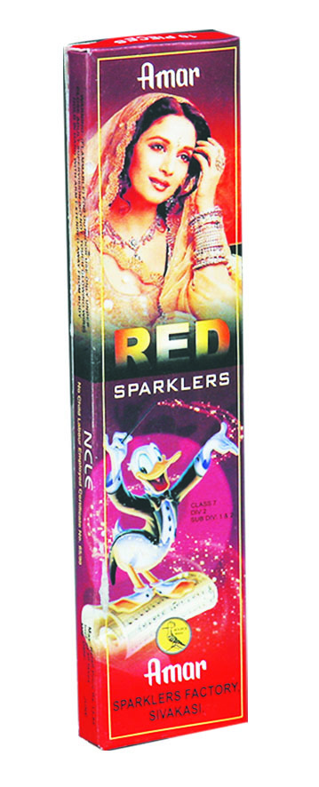 7 cm Pappu Sakkura Red (10 Box)