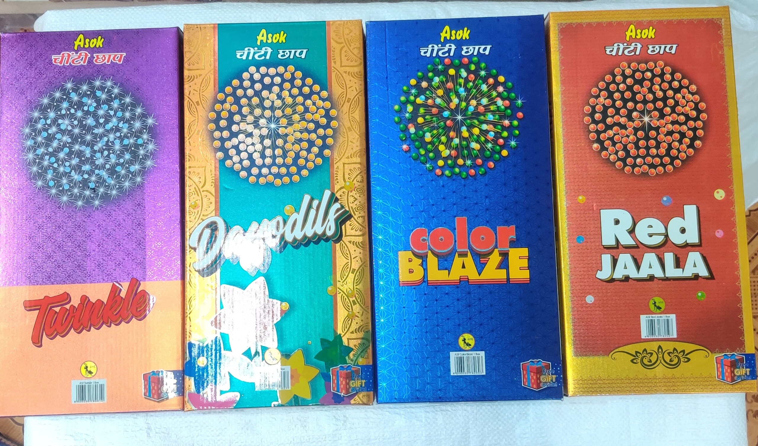 Asok 3 different color in 1 box